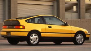 1989 Honda Civic CRX Si rear