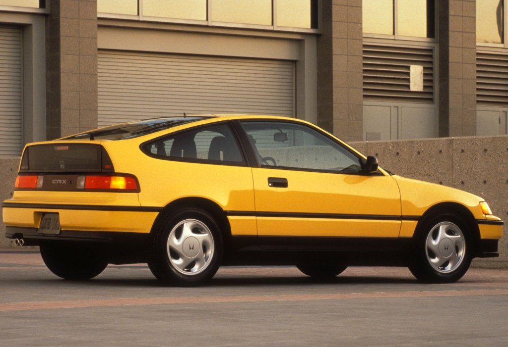 1989 Honda Civic CRX Si rear