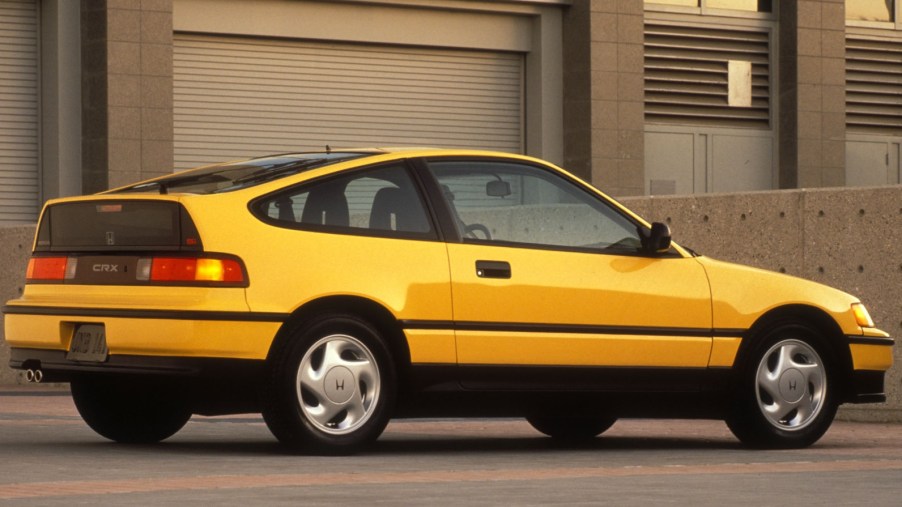1989 Honda Civic CRX Si rear