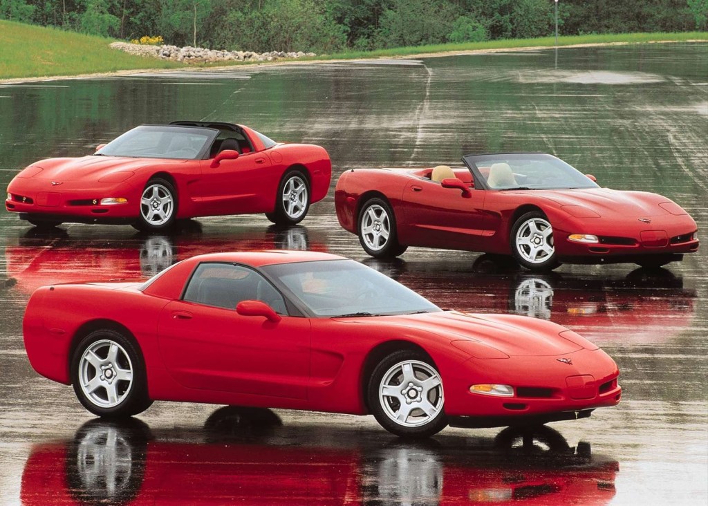 1997 Chevrolet C5 Corvette lineup