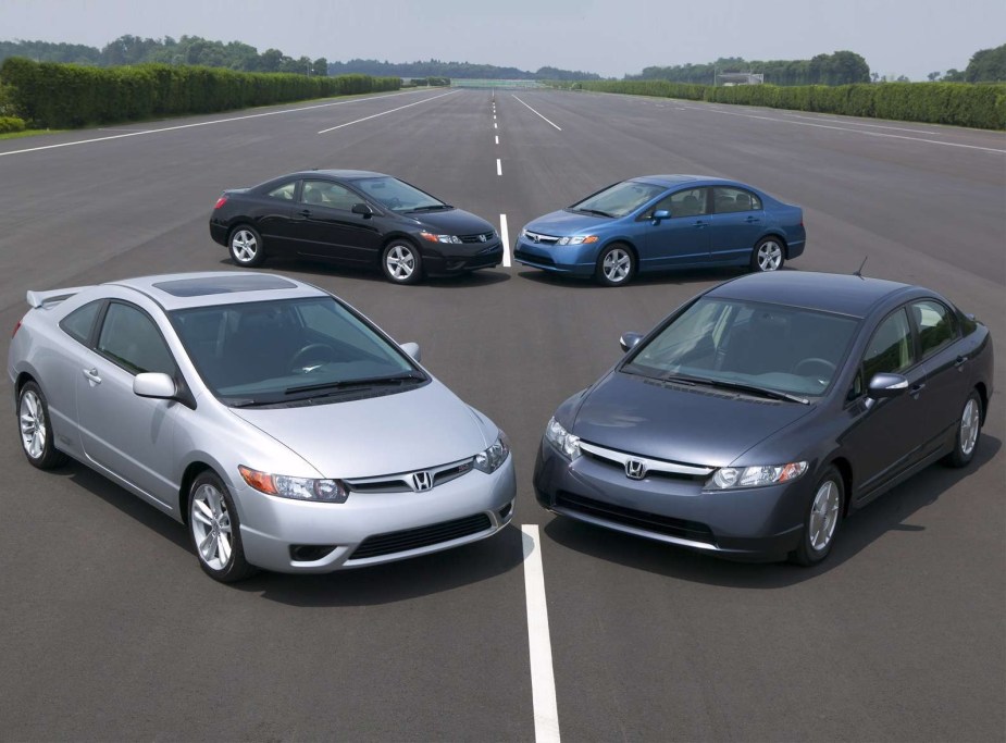 2006 Honda Civic lineup