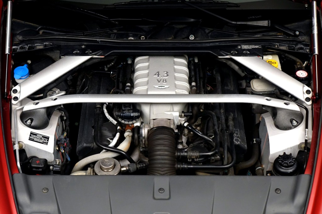 2007 Aston Martin V8 Vantage engine bay