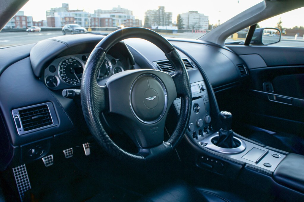 2007 Aston Martin V8 Vantage interior