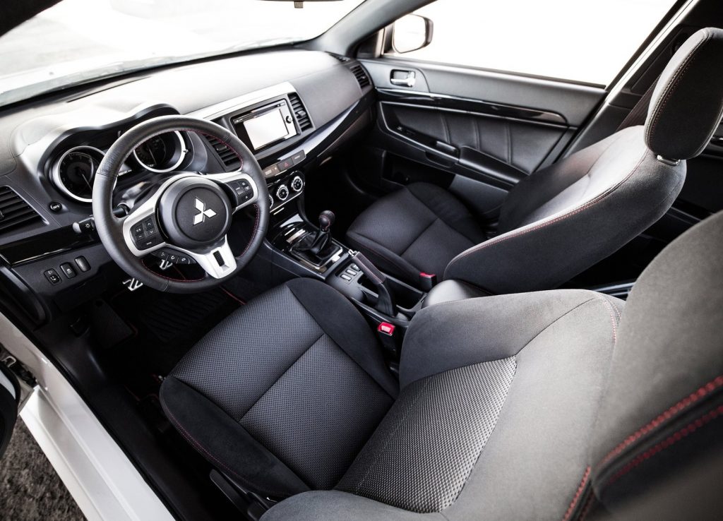 2015 Mitsubishi Lancer Evolution Final Edition interior