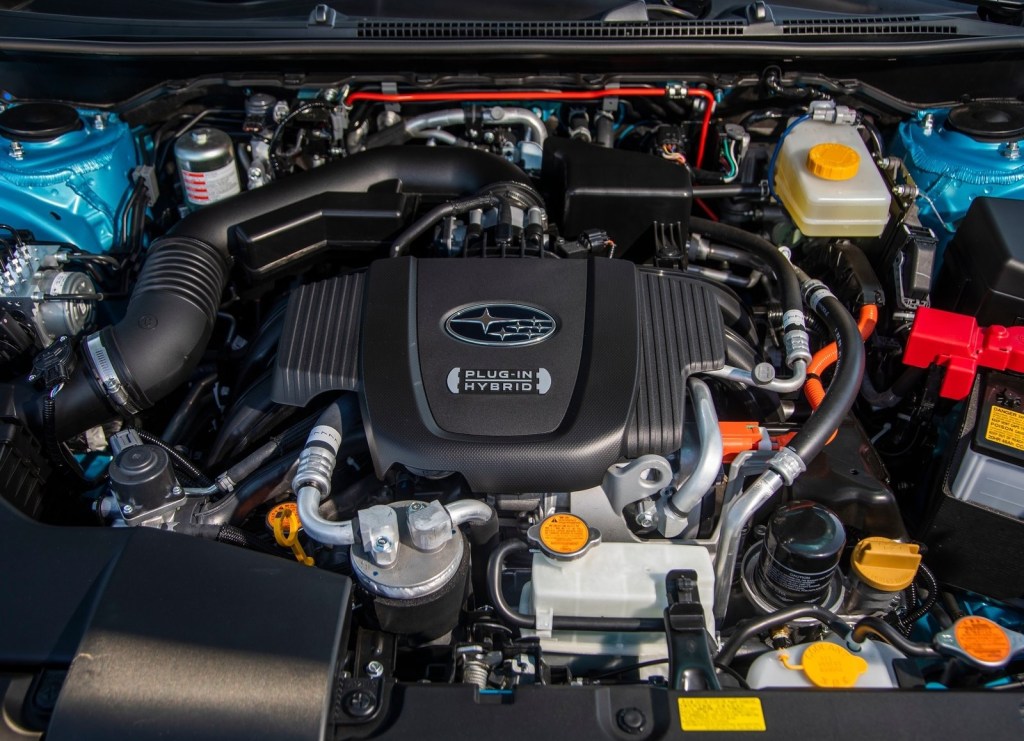 2019 Subaru Crosstrek Hybrid engine bay