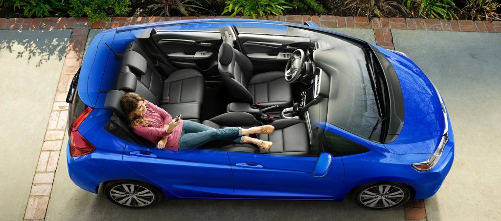 2020 Honda Fit EX-L interior cutaway
