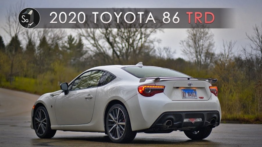 2020 Toyota 86 TRD rear
