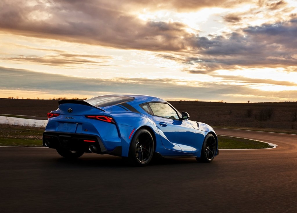 2021 Toyota Supra rear