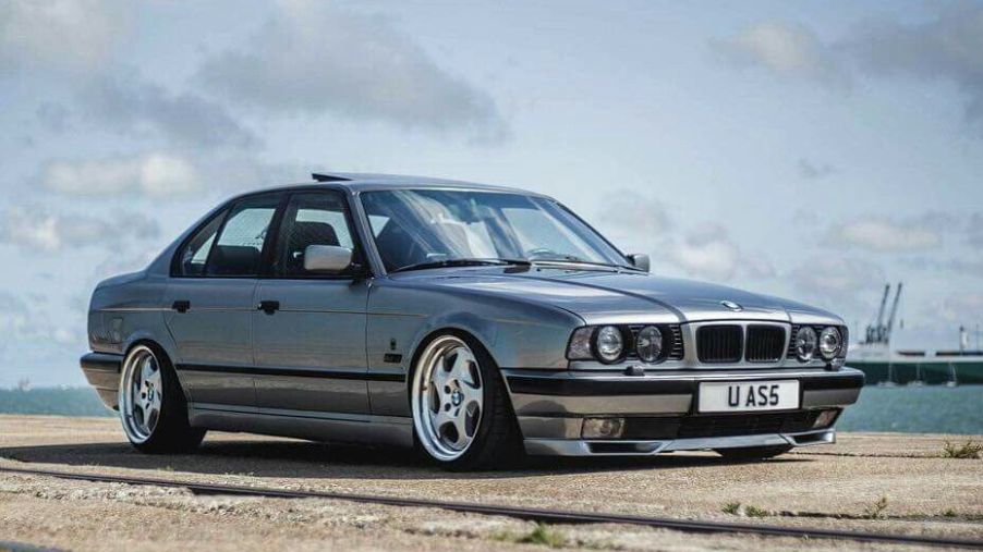 Gorgeous grey-colored E34 5-Series