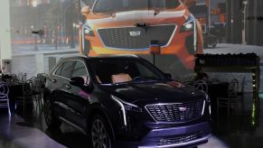 Cadillac XT4 on display at Cadillac Welcome Luncheon At ABFF: Black Hollywood Now at The Temple House