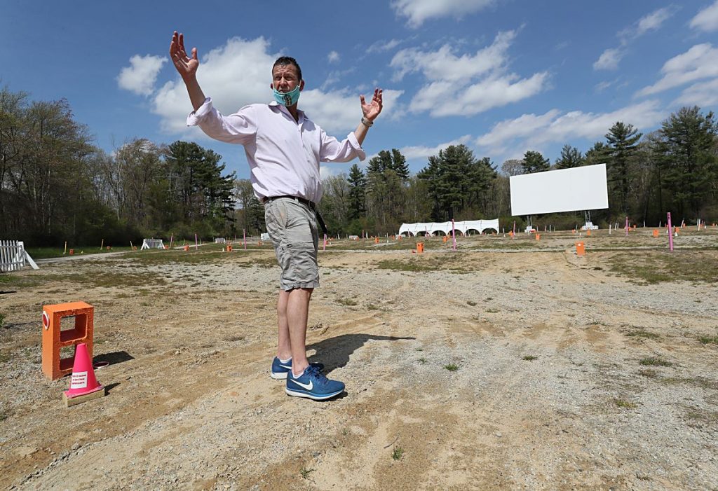 Drive-in owner prepares to reopen after COVID19