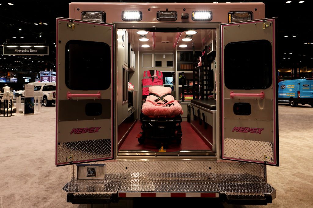 Ford E-Series Cutaway with an ambulance conversion