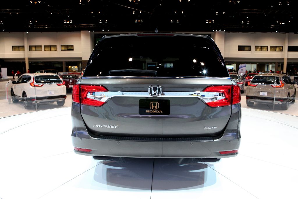 2017 Honda Odyssey is on display at the 109th Annual Chicago Auto Show at McCormick Place