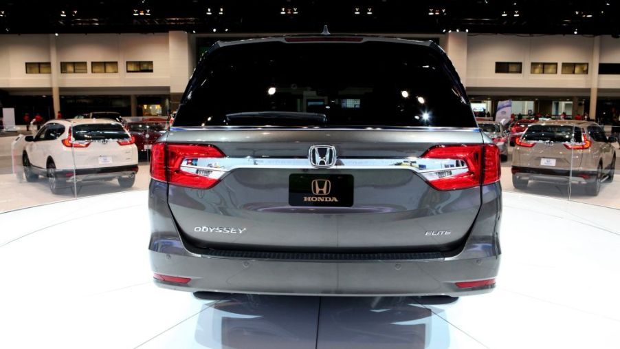 2018 Honda Odyssey is on display at the 109th Annual Chicago Auto Show at McCormick Place
