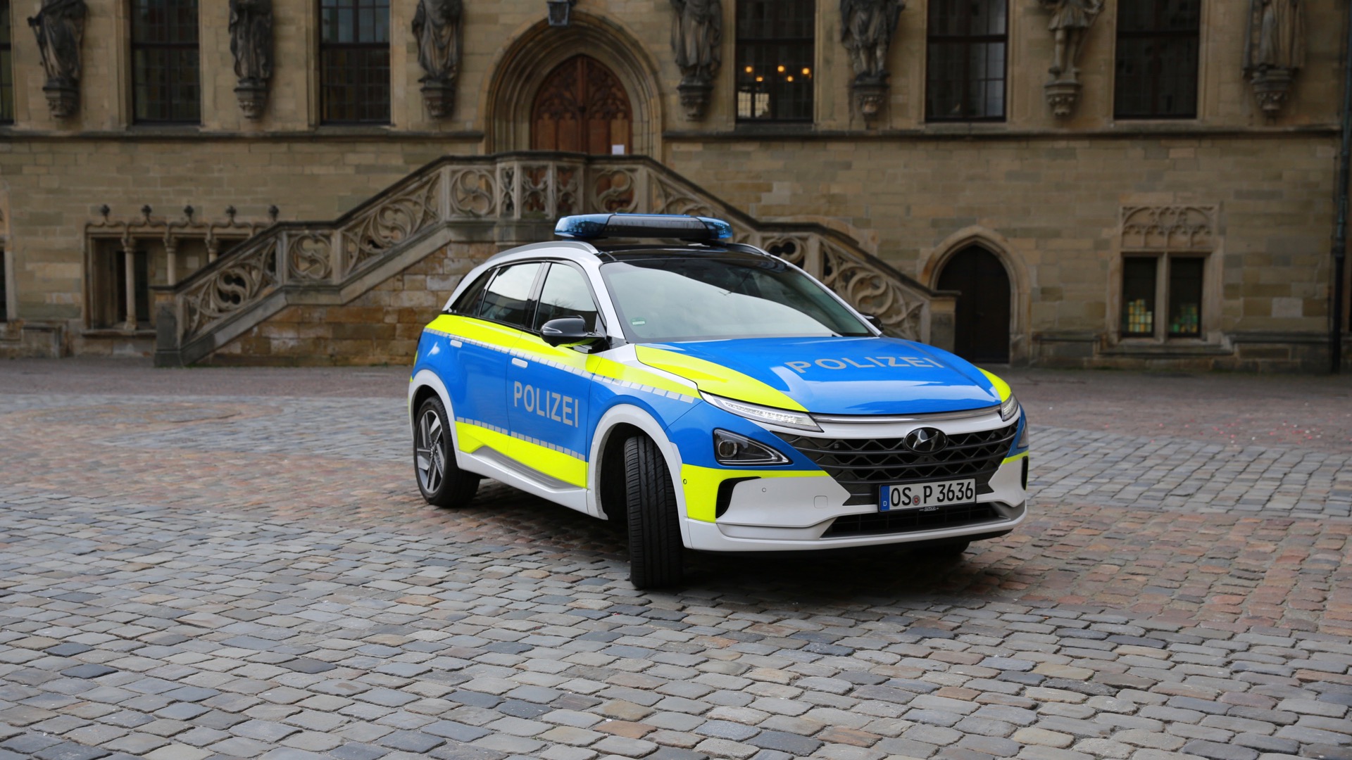 Hyundai Nexo Police Car