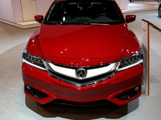 2018 Acura ILX is on display at the 110th Annual Chicago Auto Show at McCormick Place