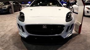 2016 Jaguar F-Type is on display at the 108th Annual Chicago Auto Show at McCormick Place