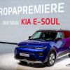 Kia E-Soul during the Geneva International Motor Show