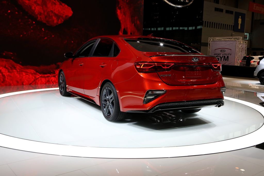 2019 Kia Forte EX Launch Edition is on display at the 110th Annual Chicago Auto Show