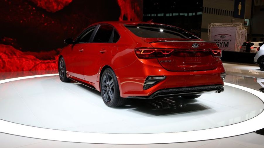 2019 Kia Forte EX Launch Edition is on display at the 110th Annual Chicago Auto Show