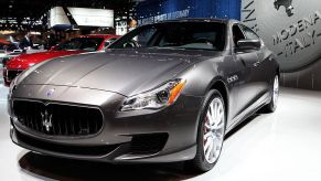 2016 Maserati Quattroporte S Q4 is on display at the 108th Annual Chicago Auto Show