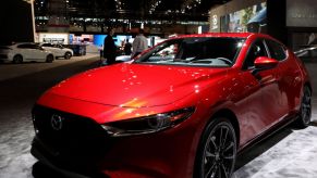 2020 Mazda3 is on display at the 112th Annual Chicago Auto Show
