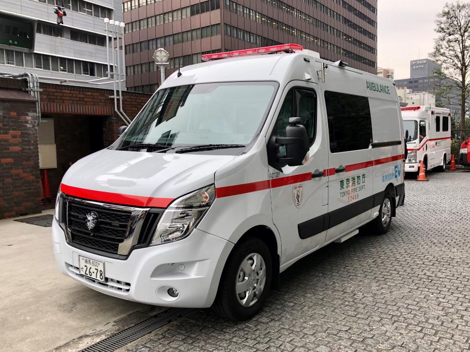 Nissan NV400 Electric Ambulance