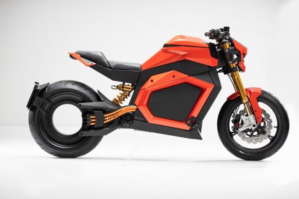 The Verge TS Is an Electric Motorcycle With Only One Brake