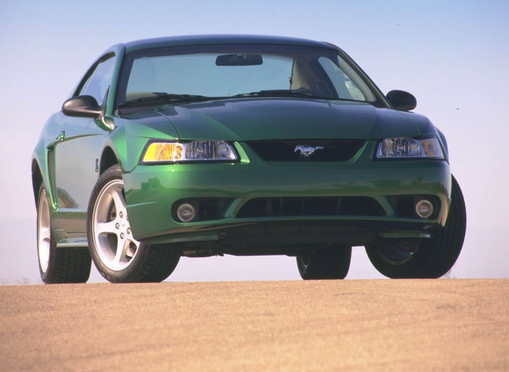 Green 1999 Ford Mustang SVT Cobra