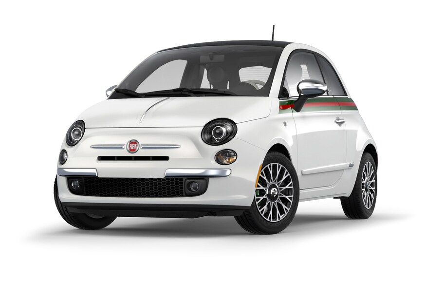 a white Gucci Fiat