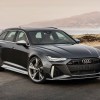 Dark gray 2020 Audi RS6 Avant