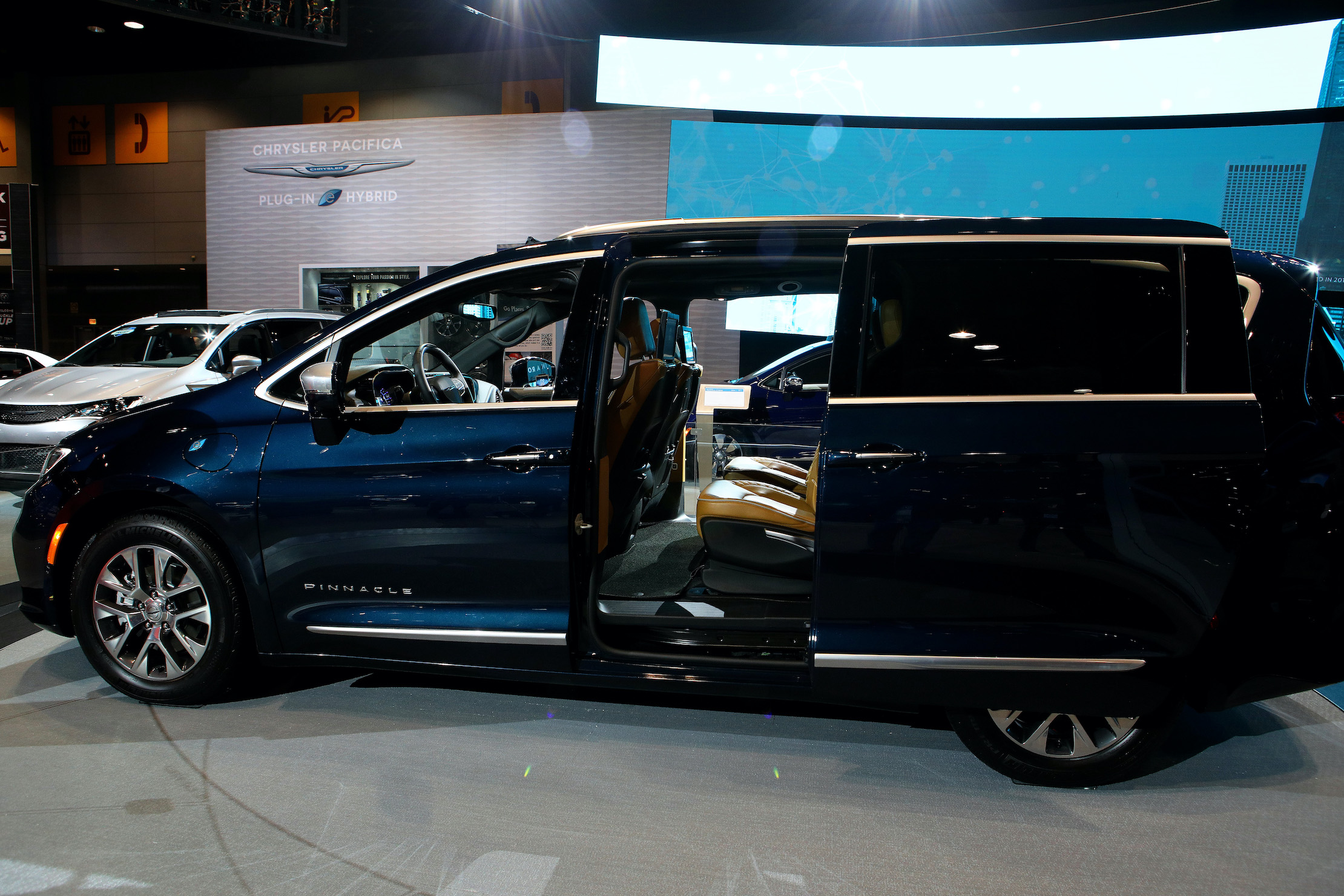 2021 Chrysler Pacifica Pinnacle is on display at the 112th Annual Chicago Auto Show