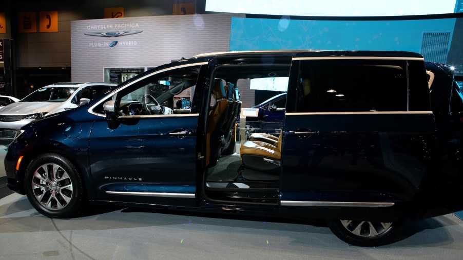 2021 Chrysler Pacifica Pinnacle is on display at the 112th Annual Chicago Auto Show