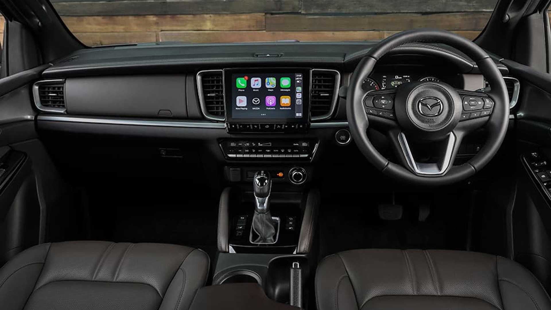 2021 Mazda BT-50 pickup truck interior