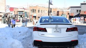 The Acura TLX on display during Acura Festival Village At The Sundance Film Festival 2019