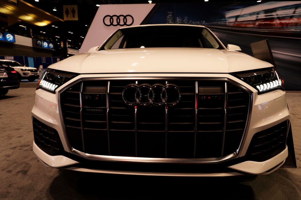 2020 Audi Q7 is on display at the 112th Annual Chicago Auto Show