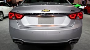 2017 Chevrolet Impala is on display at the 109th Annual Chicago Auto Show at McCormick Place