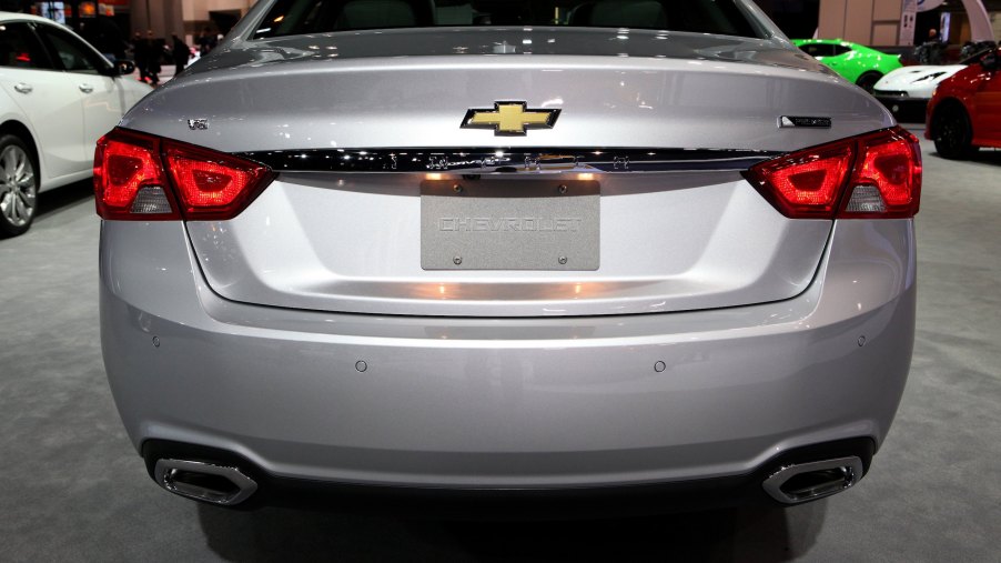 2017 Chevrolet Impala is on display at the 109th Annual Chicago Auto Show at McCormick Place
