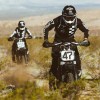 Ducati Scrambler Desert Sleds racing in the Mint 400
