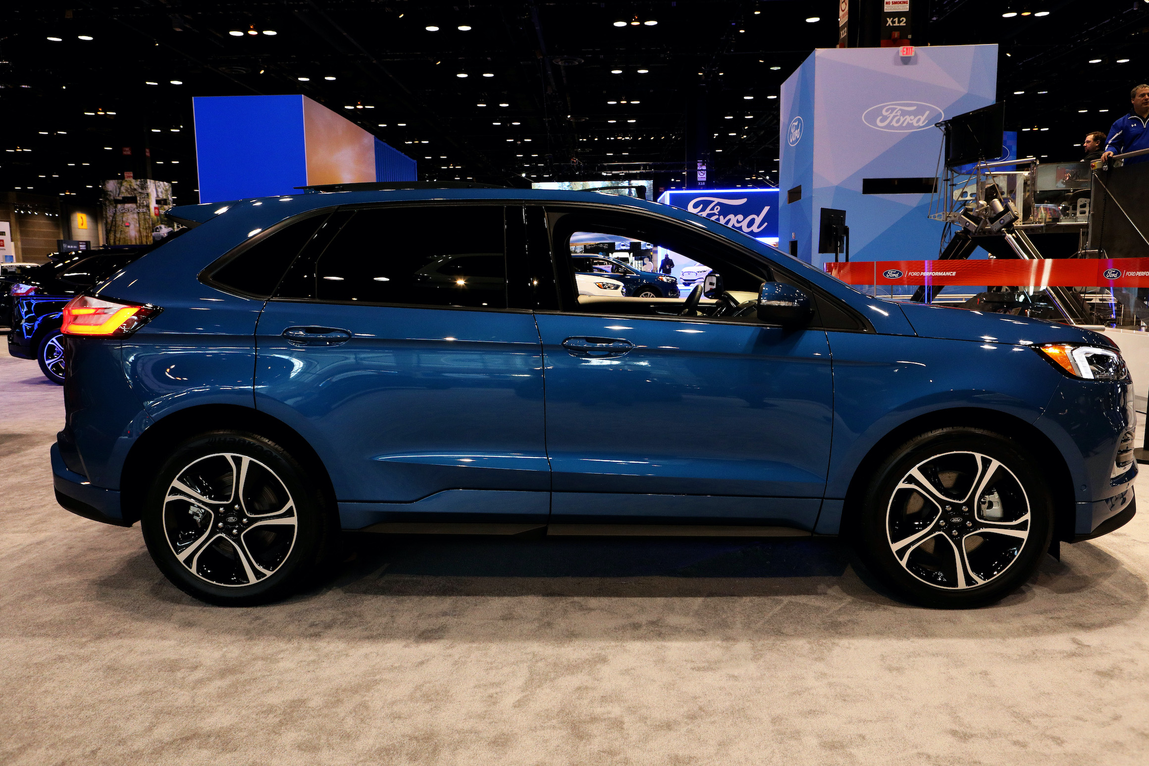 2020 Ford Edge is on display at the 112th Annual Chicago Auto Show