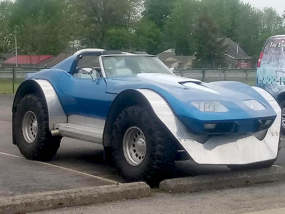 Corvette turned into an Off-road freak