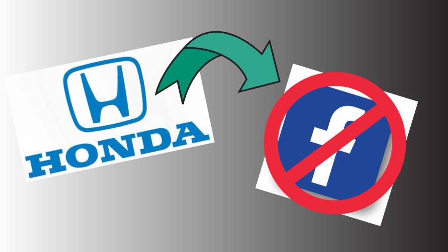 Honda and Facebook logos