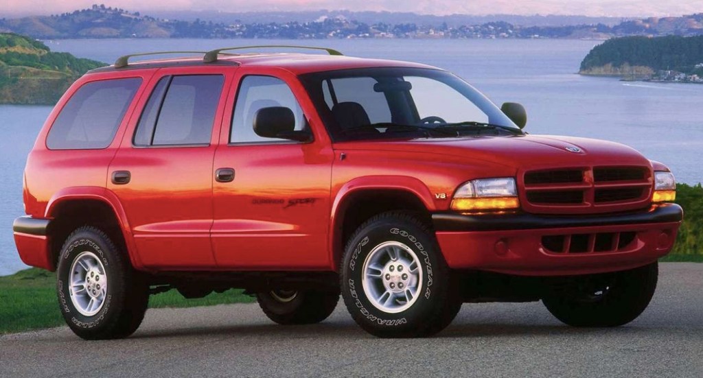 red 1999 Dodge Durango