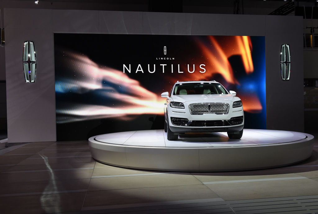 The 2019 Lincoln Nautilus SUV is unveiled during the auto trade show AutoMobility LA