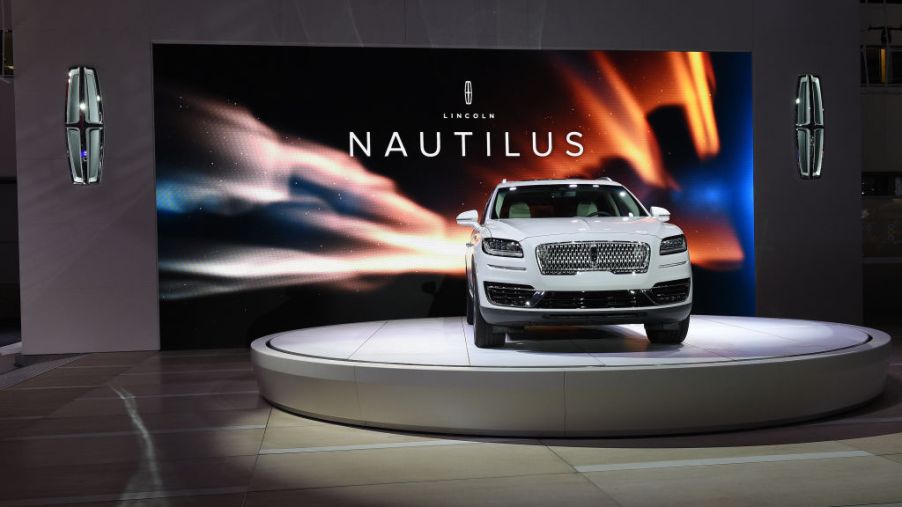 The 2019 Lincoln Nautilus SUV is unveiled during the auto trade show AutoMobility LA