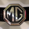 MG Logo on the front of a car