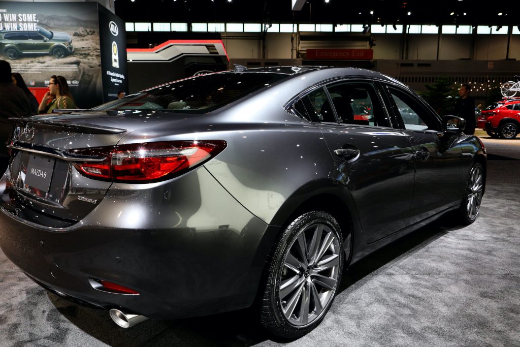 2020 Mazda6 is on display at the 112th Annual Chicago Auto Show at McCormick Place