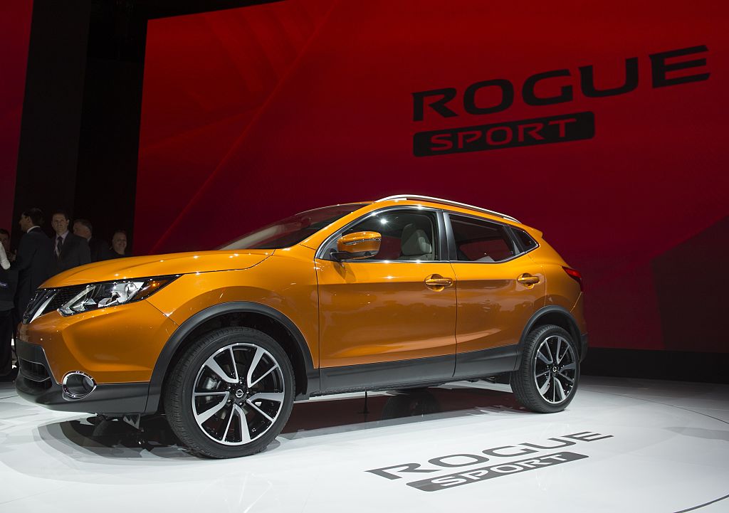 The 2017 Nissan Rogue Sport is unveiled during the 2017 North American International Auto Show