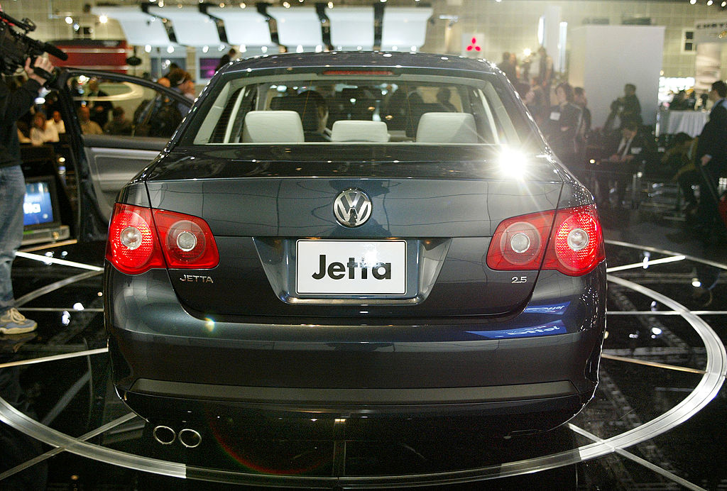 The new Volkswagen Jetta debuts at the 2005 Los Angeles Auto Show January 5, 2005
