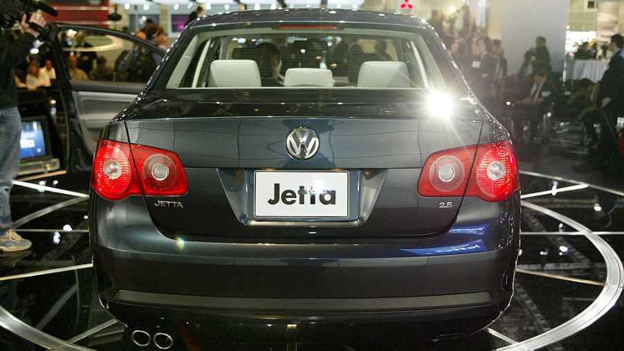 The new Volkswagen Jetta debuts at the 2005 Los Angeles Auto Show January 5, 2005